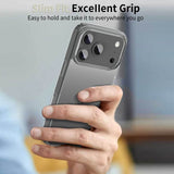 Калъф за iPhone 17 Pro Max, Tech-Protect FlexAir Hybrid Clear Case, Прозрачен (4)