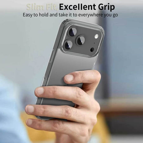 Калъф за iPhone 17 Pro Max, Tech-Protect FlexAir Hybrid Clear Case, Прозрачен (4)