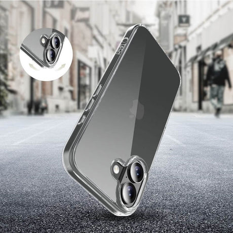 Калъф за iPhone 17, Tech-Protect FlexAir Hybrid Clear Case, Прозрачен (3)