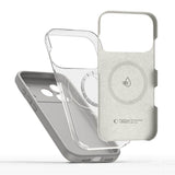Magsafe Калъф за iPhone 17 Pro, Tech-Protect Silicone Case, Сив (2)