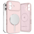 Magsafe Калъф за iPhone 17, Tech-Protect Silicone Case, Розов