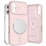 Magsafe Калъф за iPhone 17, Tech-Protect Silicone Case, Розов