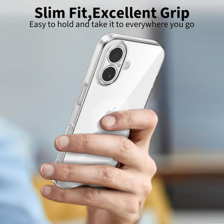 Калъф за iPhone 17, Tech-Protect FlexAir Clear Case, Прозрачен (4)