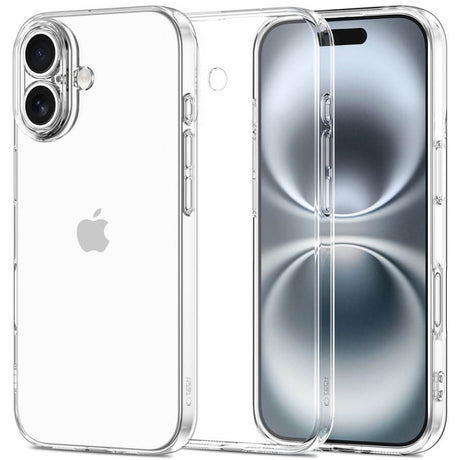 Калъф за iPhone 17, Tech-Protect FlexAir Clear Case, Прозрачен