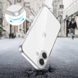 Калъф за iPhone 17, Tech-Protect FlexAir Clear Case, Прозрачен (2)