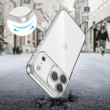 Калъф за iPhone 17 Pro Max, Tech-Protect FlexAir Clear Case, Прозрачен (2)