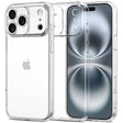 Калъф за iPhone 17 Pro Max, Tech-Protect FlexAir Clear Case, Прозрачен