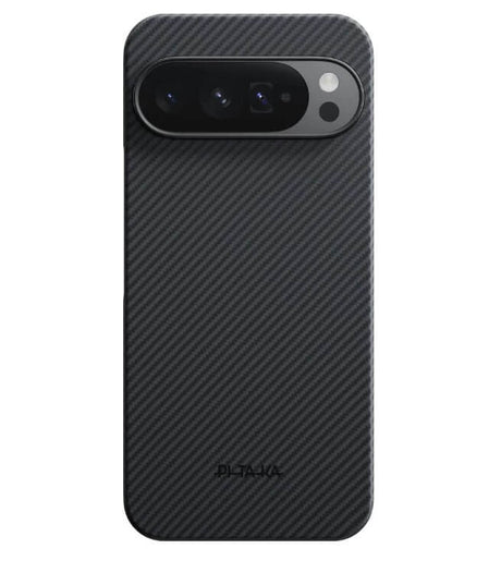 Magsafe Калъф за Google Pixel 10 Pro/ 10, Pitaka Edge Black-Gray Case, Черен