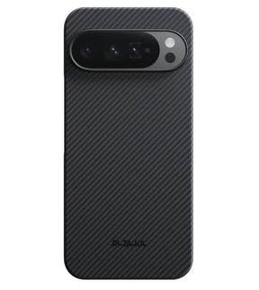 Magsafe Калъф за Google Pixel 10 Pro XL, Pitaka Edge Black-Gray Case, Черен
