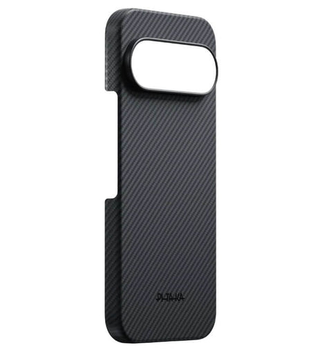 Magsafe Калъф за Google Pixel 10 Pro XL, Pitaka Edge Black-Gray Case, Черен (2)