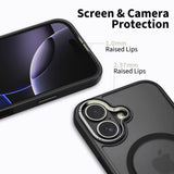 Magsafe Калъф за iPhone 17, Tech-Protect MagEdge Case, Черен (3)