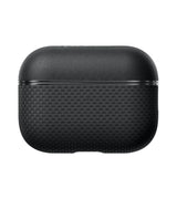 Magsafe Калъф за Apple AirPods Pro/ 2, Pitaka Aramid Fiber Magnetic Black/Gray Case, Черен