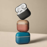 Magsafe Калъф за Apple AirPods Pro/ 2, Pitaka Aramid Fiber Magnetic Black/Gray Case, Черен (6)
