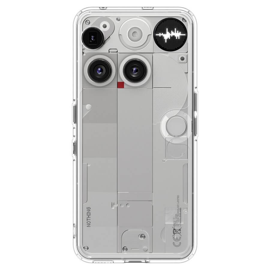 Противоударен Калъф за Nothing Phone 3, Spigen Ultra Hybrid Case, Прозрачен (3)