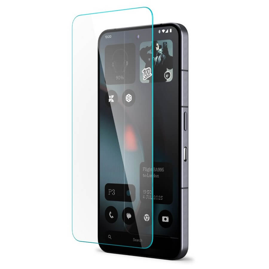 Стъклен Протектор за Nothing Phone 3, Spigen Glas. Tr Slim 2бр., Прозрачен (4)