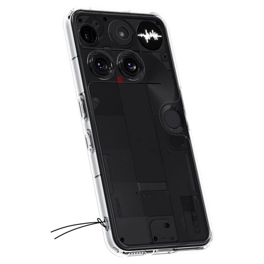 Противоударен Калъф за Nothing Phone 3, Spigen Ultra Hybrid Case, Прозрачен (10)