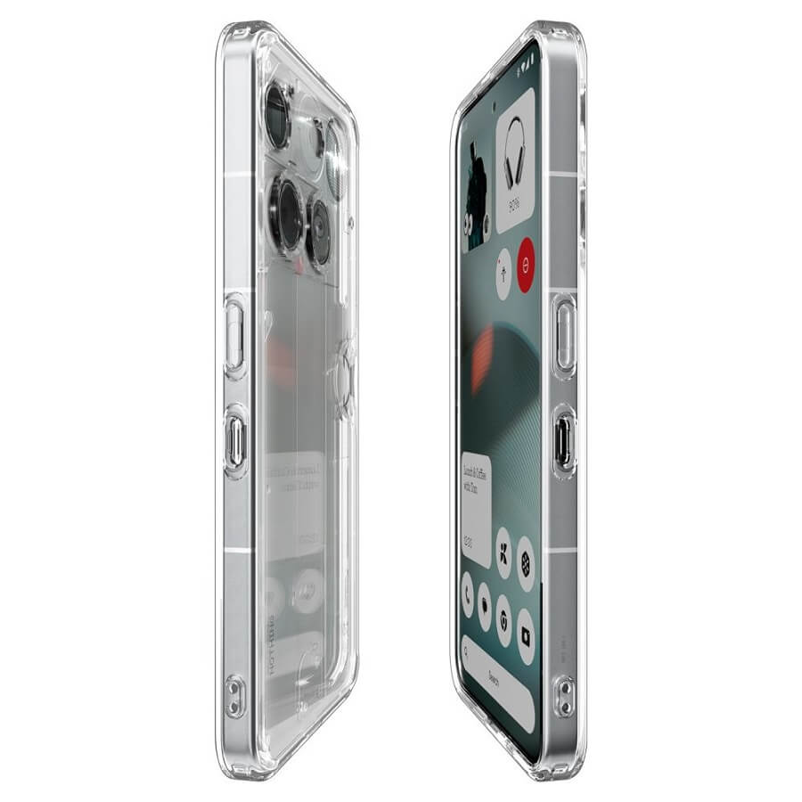 Противоударен Калъф за Nothing Phone 3, Spigen Ultra Hybrid Case, Прозрачен (9)