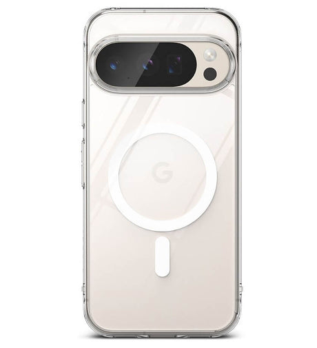 Magsafe Калъф за Google Pixel 10 Pro XL, Ringke Fusion Magnetic Case, Прозрачен (2)