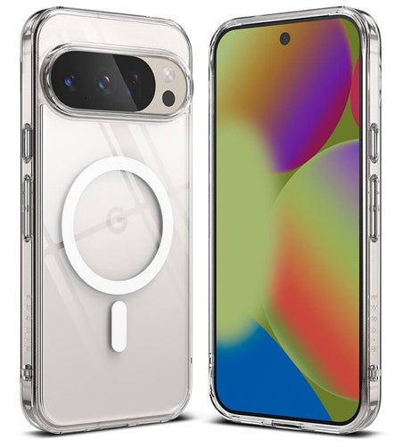Magsafe Калъф за Google Pixel 10 Pro XL, Ringke Fusion Magnetic Case, Прозрачен