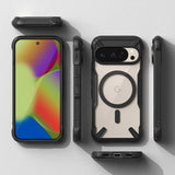 Magsafe Калъф за Google Pixel 10 Pro/ 10, Ringke Fusion X Magnetic, Черен (5)