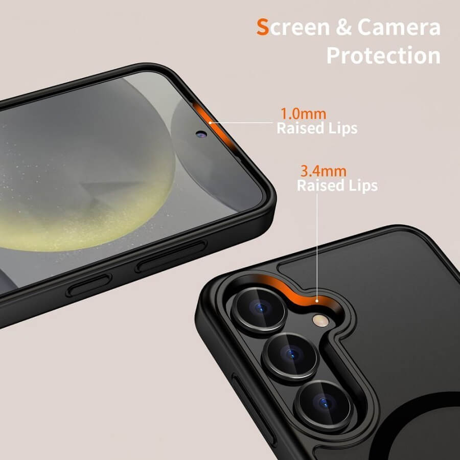 Magsafe Калъф за Google Pixel 10 Pro XL, Tech-Protect MagMat Case, Черен (2)