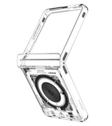 Magsafe Калъф с Предпазител за Samsung Z Flip 7, Spigen Ultra Hybrid Pro Neo One Case, Прозрачен (2)