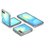 Magsafe Калъф с Предпазител за Samsung Z Flip 7, Spigen Ultra Hybrid Pro Neo One Case, Прозрачен (11)