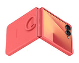Оригинален Калъф за Samsung Z Flip 7, Ring Case EF-PF766TREGWW, Червен (7)