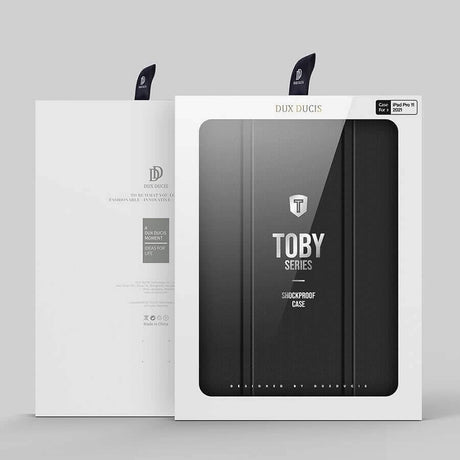 Калъф с Pen Поставка за iPad Pro 11, Dux Ducis Toby Case, Черен (11)