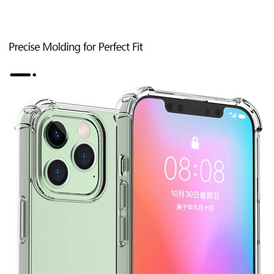 Противоударен Силиконов Калъф за Huawei P30 Lite, Anti-drop Case, Прозрачен (6)