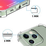 Противоударен Силиконов Калъф за Huawei P30 Lite, Anti-drop Case, Прозрачен (7)