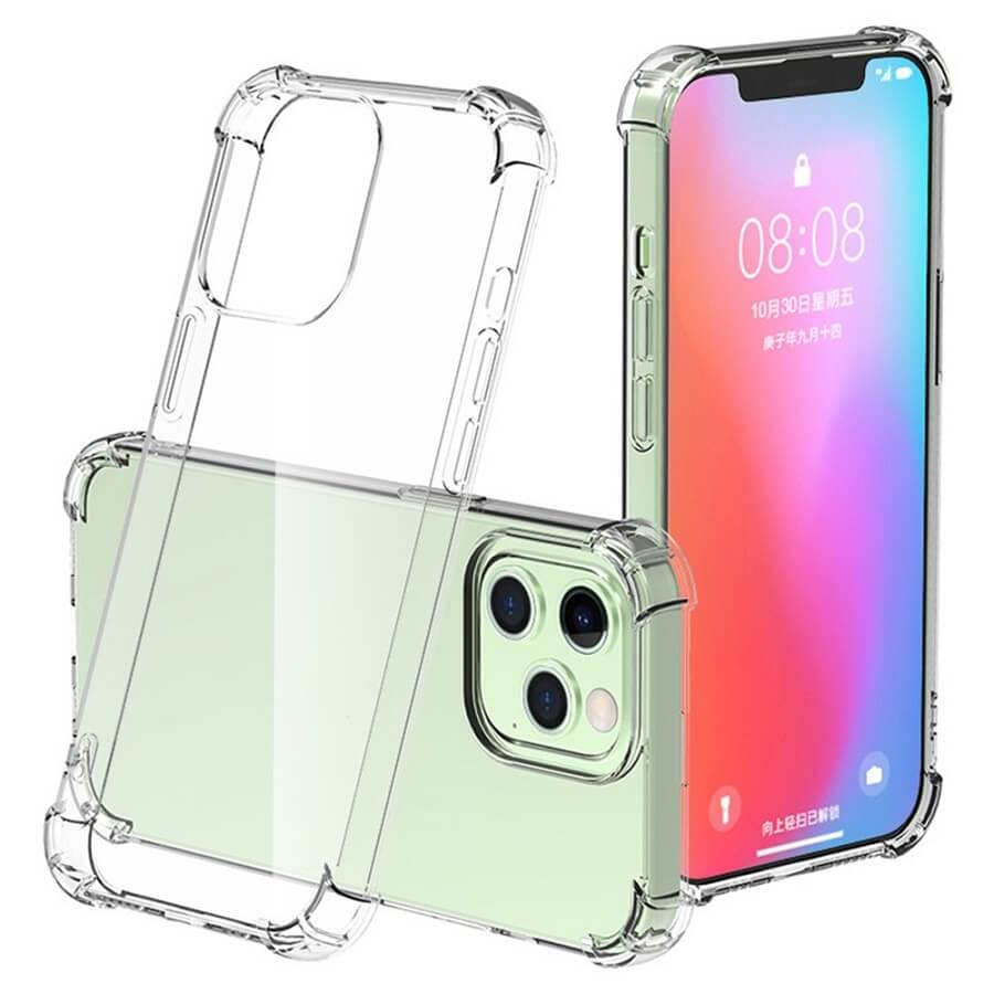 Противоударен Силиконов Калъф за Huawei P30 Lite, Anti-drop Case, Прозрачен