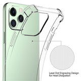 Противоударен Силиконов Калъф за Huawei P30 Lite, Anti-drop Case, Прозрачен (4)