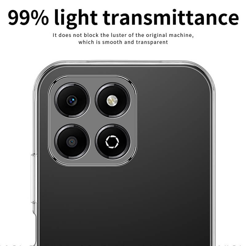 Силиконов Калъф за Honor X6b, Slim Transperant Case, Прозрачен (7)