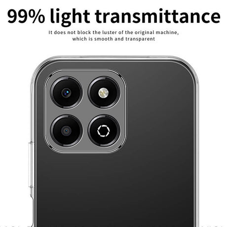 Силиконов Калъф за Honor X6b, Slim Transperant Case, Прозрачен (7)