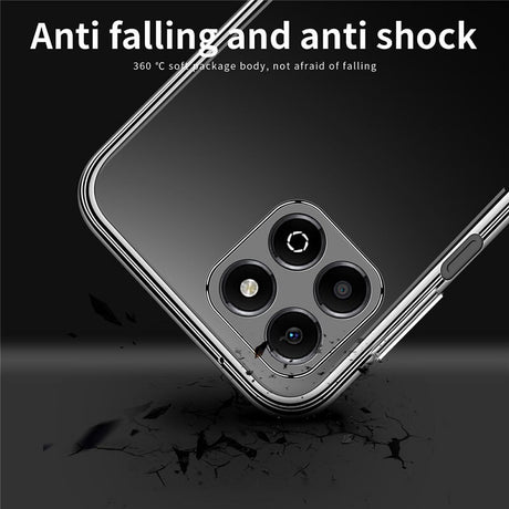 Силиконов Калъф за Honor X6b, Slim Transperant Case, Прозрачен (10)