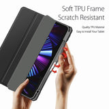 Калъф с Pen Поставка за iPad Pro 11, Dux Ducis Toby Case, Черен (6)