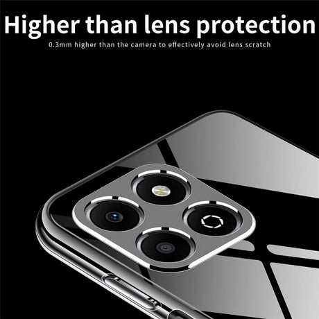 Силиконов Калъф за Honor X6b, Slim Transperant Case, Прозрачен (6)