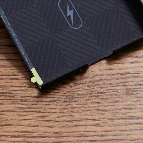 Magsafe Карбонов Калъф за Samsung Z Fold 5, Fiber Case, Черен (7)