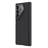 Magsafe Калъф за Samsung Z Fold 7, Nillkin Aramid Fiber CarboProp Case, Черен (5)
