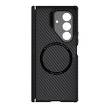 Magsafe Калъф за Samsung Z Fold 7, Nillkin Aramid Fiber CarboProp Case, Черен (4)