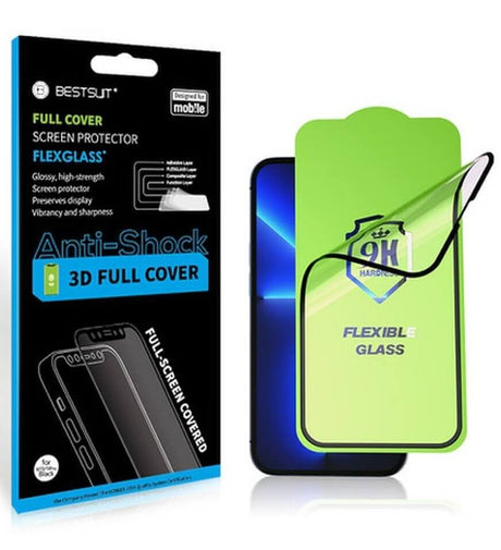Удароустойчив Протектор за iPhone Air, Bestsuit Flexible 5D Glass, Прозрачен