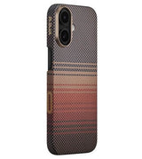 Magsafe Калъф за iPhone 17, Pitaka Edge Sunset Case, Кафяв