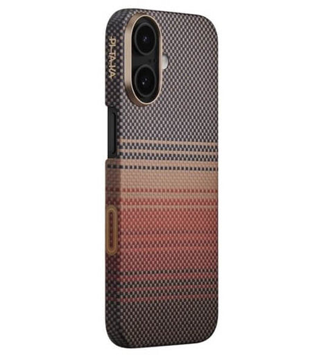 Magsafe Калъф за iPhone 17, Pitaka Edge Sunset Case, Кафяв