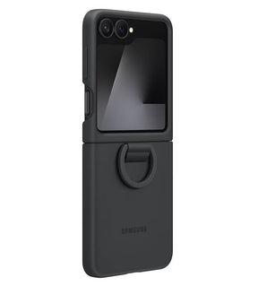 Оригинален Силиконов Калъф Samsung Z Flip 7 FE/Z Flip 6, Silicone Case EF-PF741TBEGWW, Черен