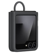 Оригинален Силиконов Калъф Samsung Z Flip 7 FE/Z Flip 6, Silicone Case EF-PF741TBEGWW, Черен (4)