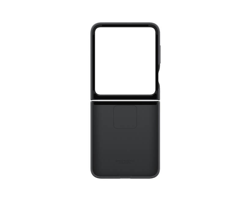 Оригинален Силиконов Калъф Samsung Z Flip 7 FE/Z Flip 6, Silicone Case EF-PF741TBEGWW, Черен (6)