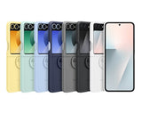 Оригинален Силиконов Калъф Samsung Z Flip 7 FE/Z Flip 6, Silicone Case EF-PF741TBEGWW, Черен (7)