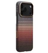 Magsafe Калъф за iPhone 17 Pro Max, Pitaka Edge Sunset Case, Кафяв