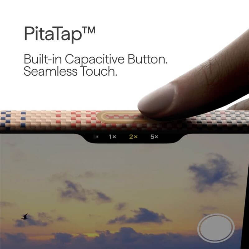 Magsafe Калъф за iPhone 17 Pro, Pitaka Edge Sunset Case, Кафяв (9)